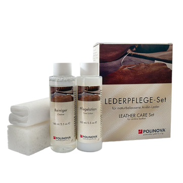 Polinova Lederpflege-Set für naturbelassene Anilin-Leder