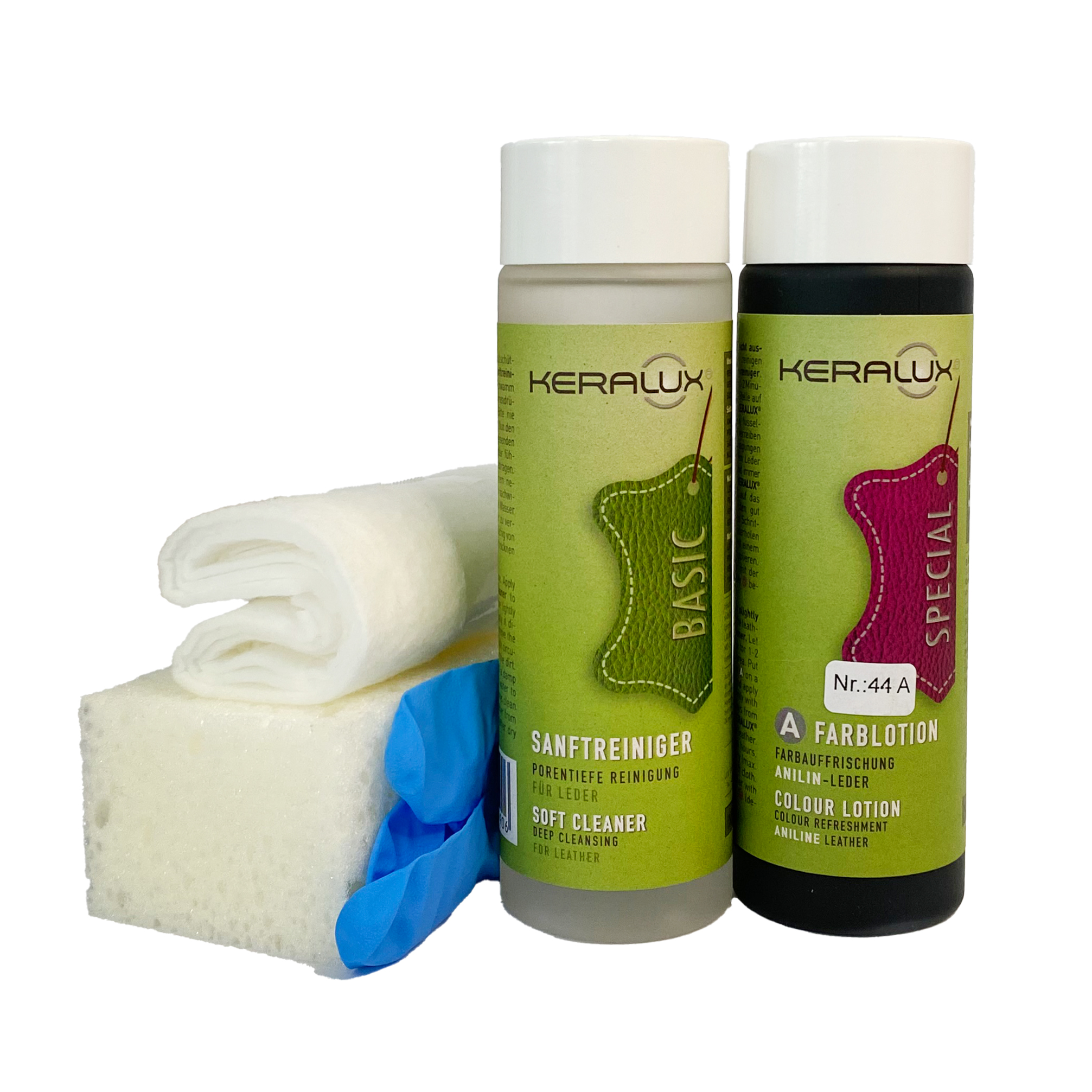 KERALUX® Colour Repair Set A according to sample with Soft Cleaner