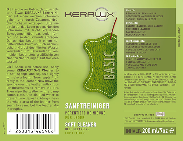 KERALUX® Leather Care Set S 3
