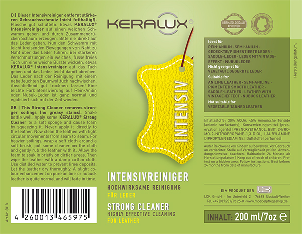 KERALUX® Cleaning Set for sweat and grease 3