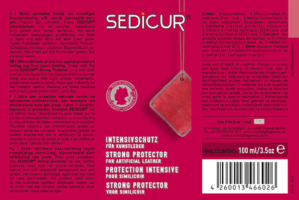 SEDICUR® Strong Protector for artificial leather 2