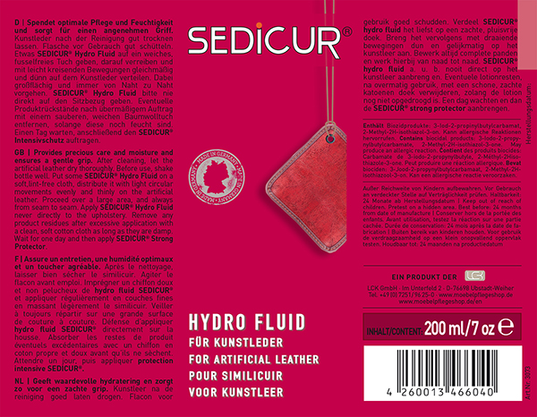SEDICUR® Hydro Fluid for artificial leather 2
