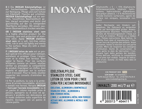 INOXAN Stainless Steel Care 2