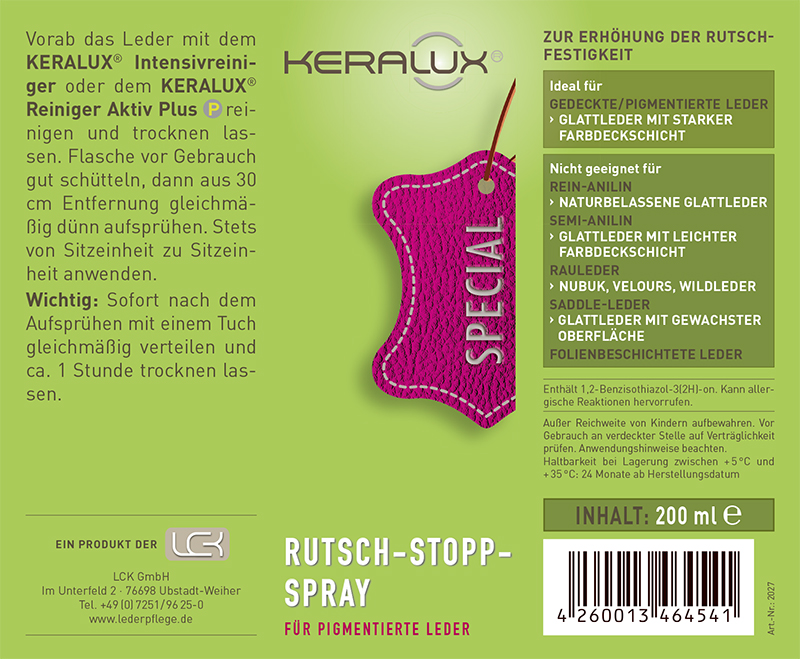 KERALUX® Slip Stop Spray 2