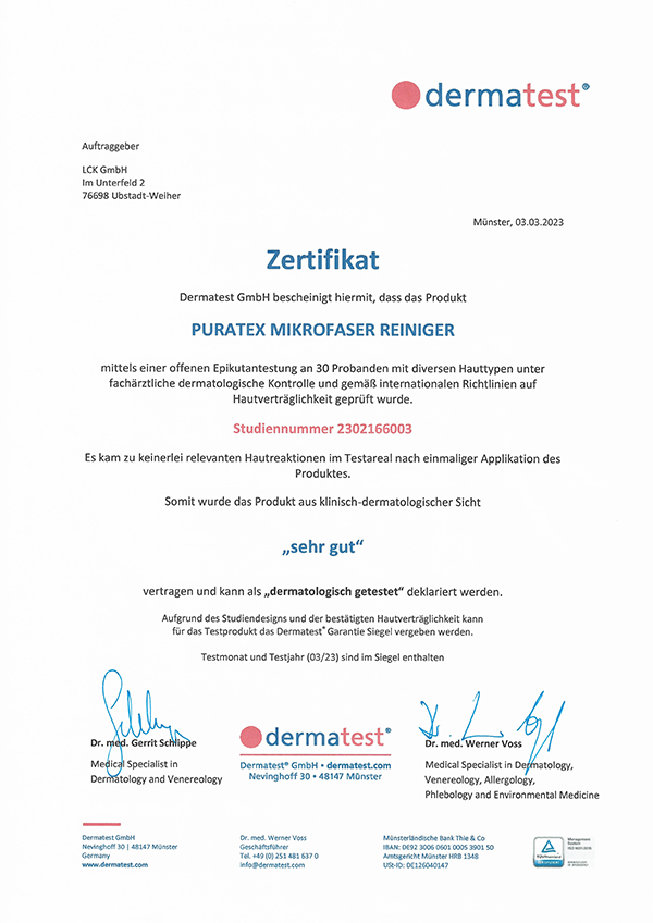 PURATEX® Cleaning Set for microfibres/synthetic fibres 2